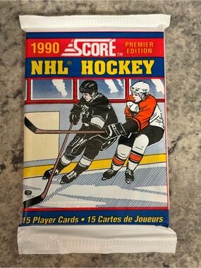 1990/91 Score Premier 1st Edition Hockey Cards Pack